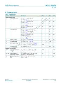 BT137-600G0Q Datasheet Page 7