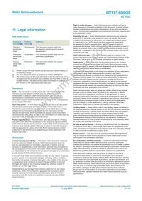 BT137-600G0Q Datasheet Page 11