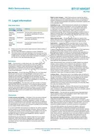 BT137-600G0TQ Datasheet Page 11