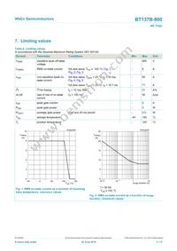 BT137B-800 Datasheet Page 3