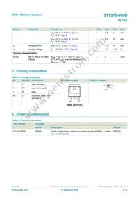 BT137S-600D Datasheet Page 2