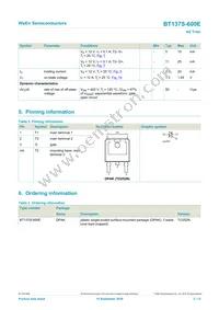 BT137S-600E Datasheet Page 2