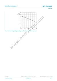 BT137S-600F Datasheet Page 9