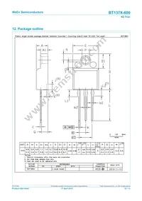 BT137X-600/DG Datasheet Page 10