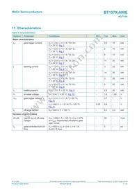 BT137X-600E Datasheet Page 7