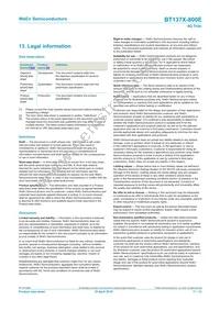 BT137X-800E Datasheet Page 11