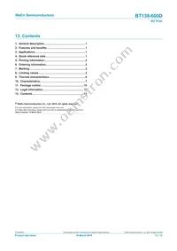 BT138-600D Datasheet Page 13