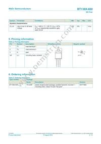 BT138X-600 Datasheet Page 2