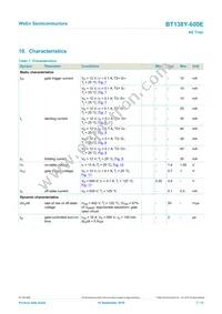 BT138Y-600E Datasheet Page 7