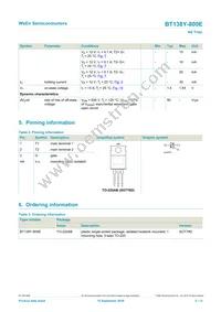 BT138Y-800E Datasheet Page 2