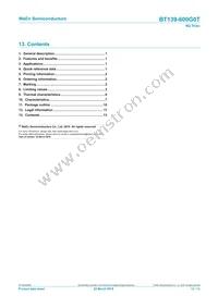 BT139-600G0TQ Datasheet Page 13