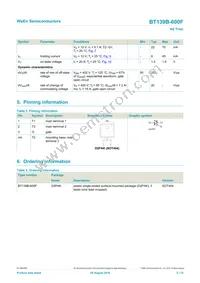 BT139B-600F Datasheet Page 2