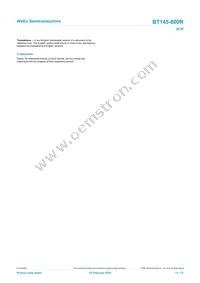 BT145-800R Datasheet Page 11
