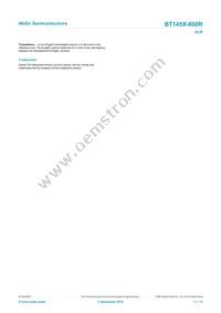 BT145X-800RQ Datasheet Page 11