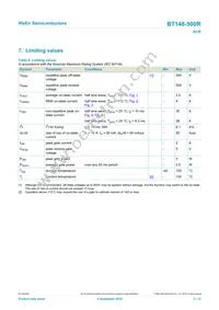 BT148-500R Datasheet Page 3