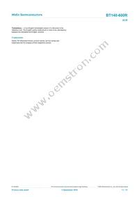 BT148-600R Datasheet Page 11