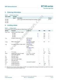 BT149B Datasheet Page 2