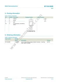 BT150-500R Datasheet Page 2