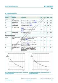 BT151-500C Datasheet Page 7