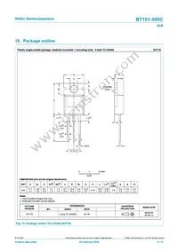 BT151-500C Datasheet Page 9