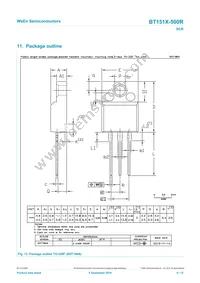 BT151X-500R Datasheet Page 9