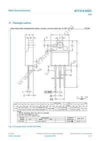 BT151X-650C Datasheet Page 9