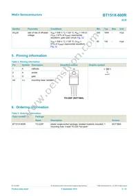 BT151X-800R Datasheet Page 2