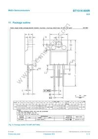 BT151X-800R Datasheet Page 9