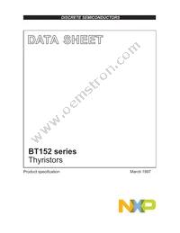 BT152-400R Datasheet Page 2