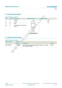 BT152-600R Datasheet Page 2