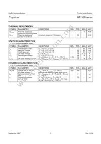BT152B-600R Datasheet Page 3