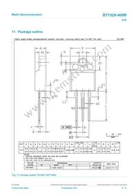BT152X-400R Datasheet Page 9