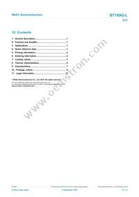 BT169G-LML Datasheet Page 12
