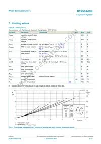 BT258-600R Datasheet Page 3
