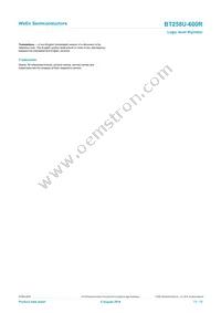 BT258U-600R Datasheet Page 11