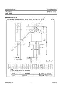 BT258X-500R Datasheet Page 6