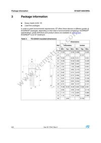 BTA06T-600CWRG Datasheet Page 6