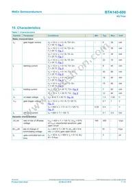 BTA140-600 Datasheet Page 7