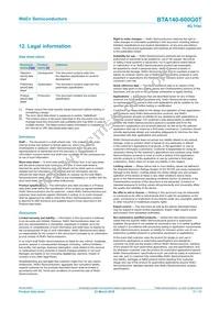 BTA140-600G0TQ Datasheet Page 11