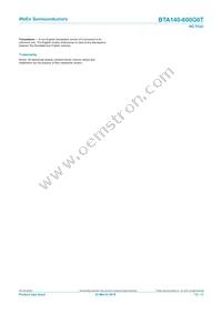 BTA140-600G0TQ Datasheet Page 12