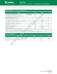 BTA16-600BW3G Datasheet Page 2