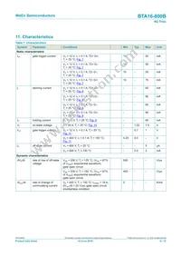 BTA16-800BQ Datasheet Page 6