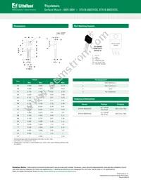 BTA16-800SW3G Datasheet Page 6