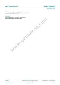 BTA2008-600EQP Datasheet Page 12