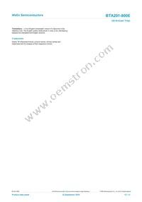 BTA201-800B Datasheet Page 12