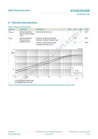 BTA201W-600E Datasheet Page 6