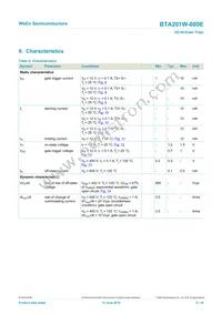 BTA201W-600E Datasheet Page 8