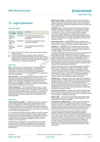 BTA201W-600E Datasheet Page 14