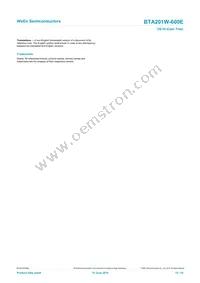 BTA201W-600E Datasheet Page 15