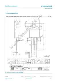 BTA202X-800D Datasheet Page 10